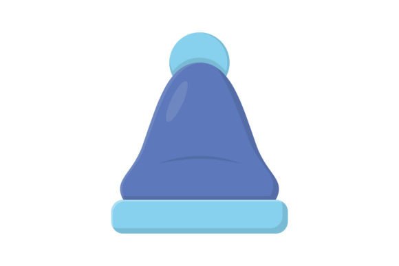 Christmas Beanie Illustration for Creative Design Projects