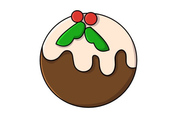 Christmas Chocolate Vector Illustration for Branding and Illustrations