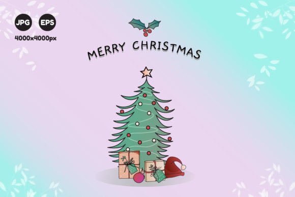 Christmas Greeting Design Illustrations for Branding and Marketing