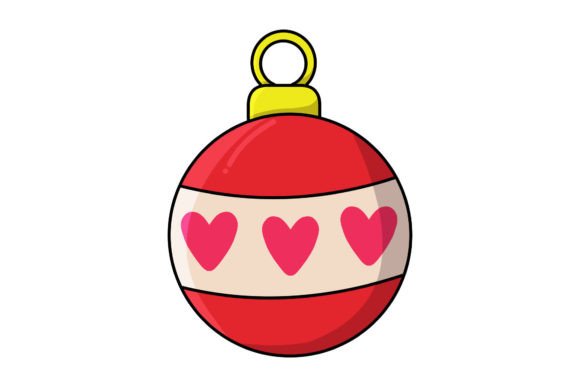 Christmas Light Ball Vector Illustration for Creative Sellers