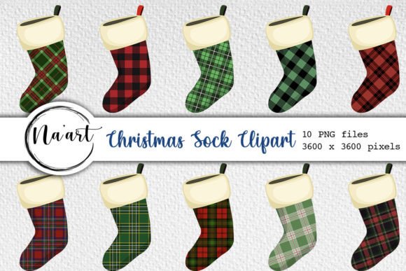 Christmas Sock Clipart: A Designer's Review of Seasonal Illustrations