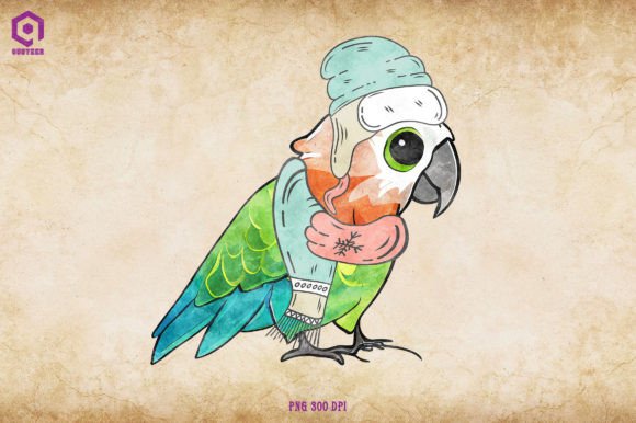 Parrot Cozy Christmas: A Review of Seasonal Illustrations for Modern Brands