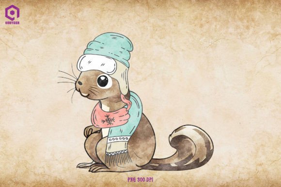 Squirrel Cozy Christmas: A Designer's Review of Festive Illustrations